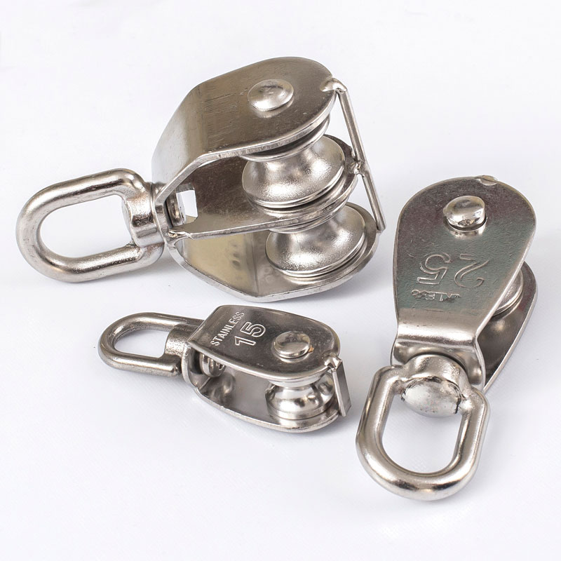 Ròng rọc đôi inox đủ size