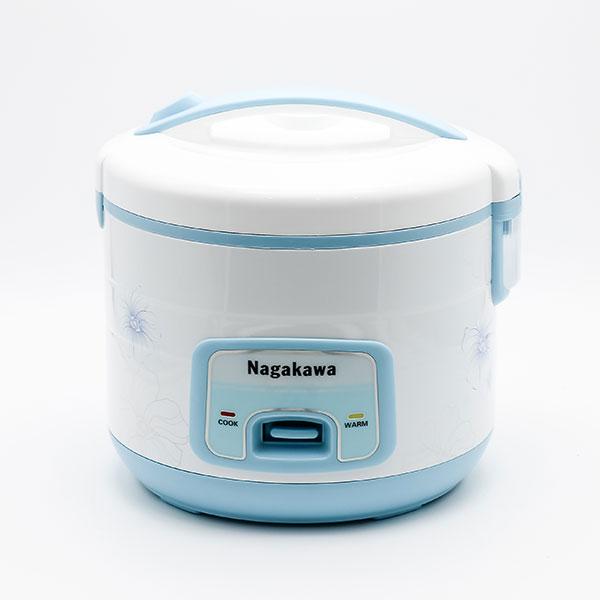 Nồi Cơm Điện Nắp Gài Nagakawa NAG0113 - Màu Xanh (1.8 Lít) - Hàng Chính Hãng