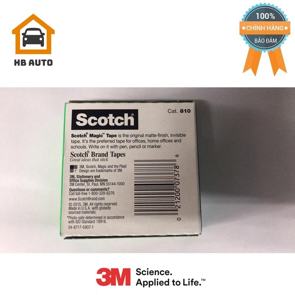 [FreeshipMAX] [HCM]Băng Keo Ma Thuật 3M 810 Scotch Magic Tape