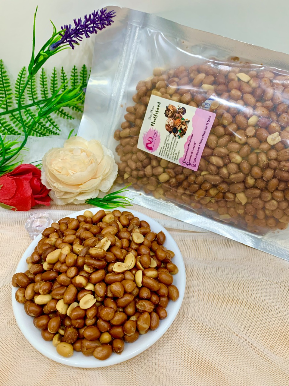 500G Đậu Phộng Chiên Muối MULTIFOOD