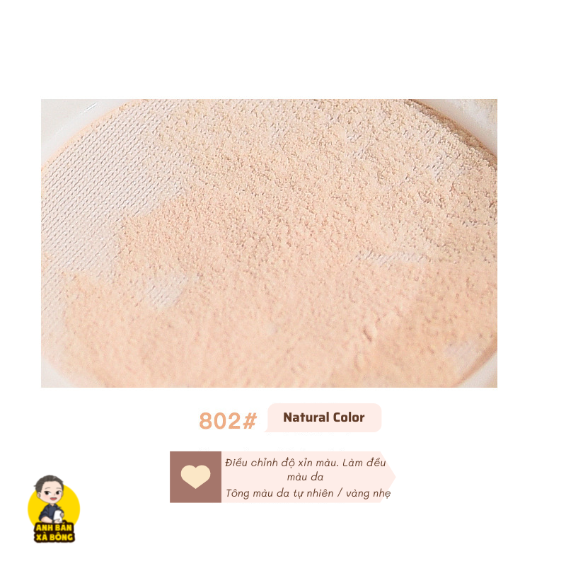 Phấn phủ kiềm dầu gogo tales koi play lotus loose powder gt278