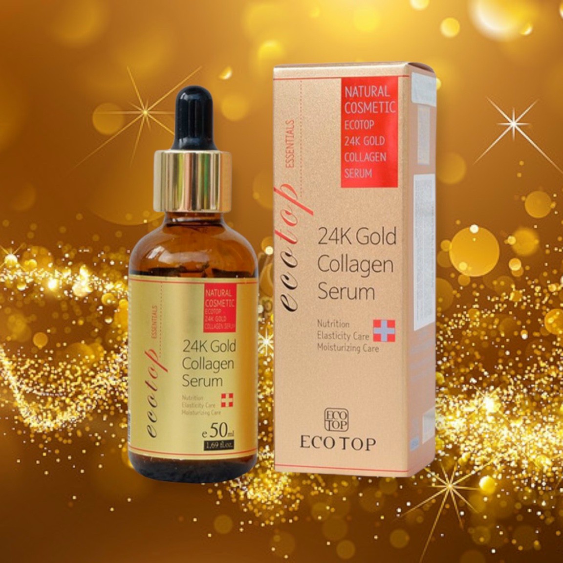 Serum dưỡng da 24K Gold Collagen ECOTOP