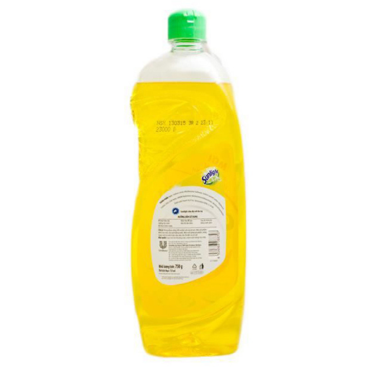 [HCM]NƯỚC RỬA CHÉN SUNLIGHT CHANH 730ML