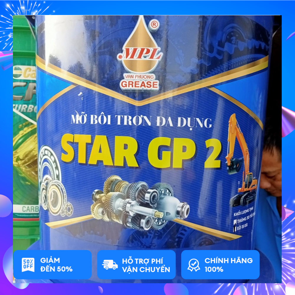 Mỡ bò bôi trơn đa dụng chịu nhiệt mpl xô 15kg