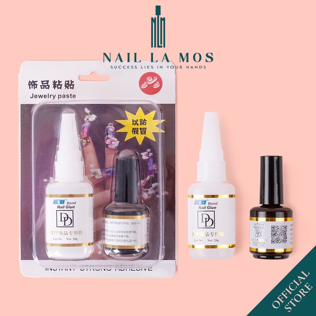 Keo dán móng DD chính hãng, đính đá bền chắc - Keo bê tông đa năng chuyên dụng làm móng nail