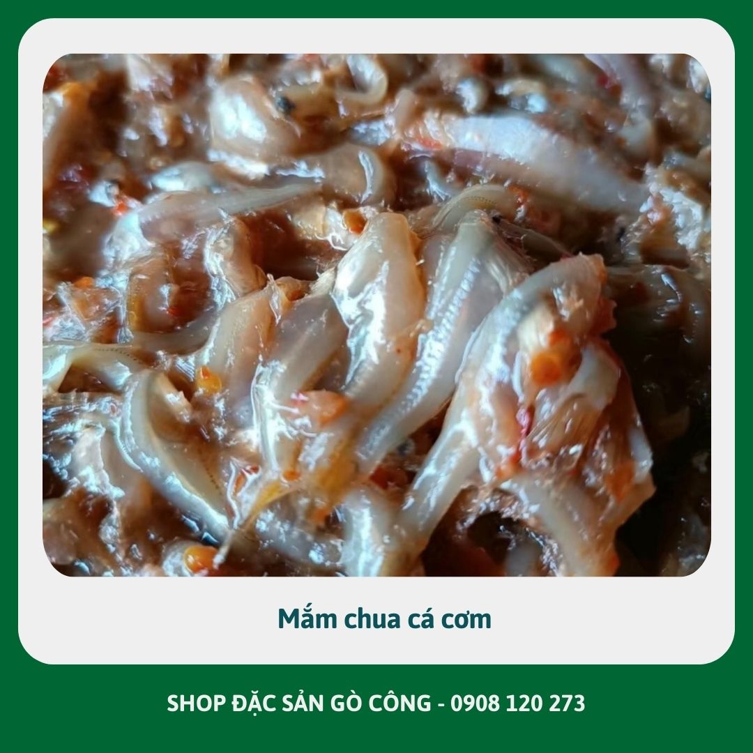 Mắm cá cơm chua Gò Công - Shop Đặc Sản Gò Công (hủ 500gr)