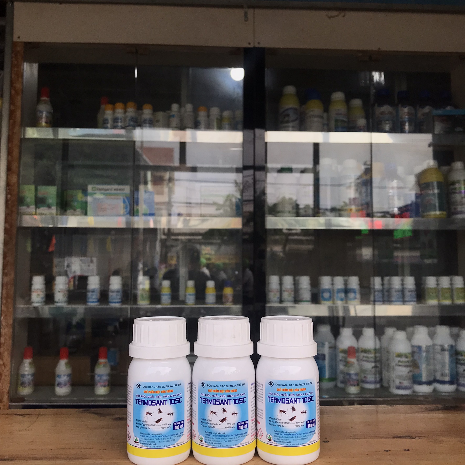 Thuốc diệt muỗi và côn trùng Termosant 10SC - chai 100ml