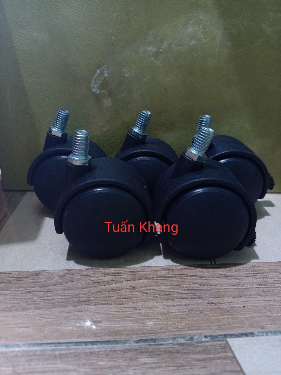 Bánh xe ghế xoay văn phòng răn 10ly