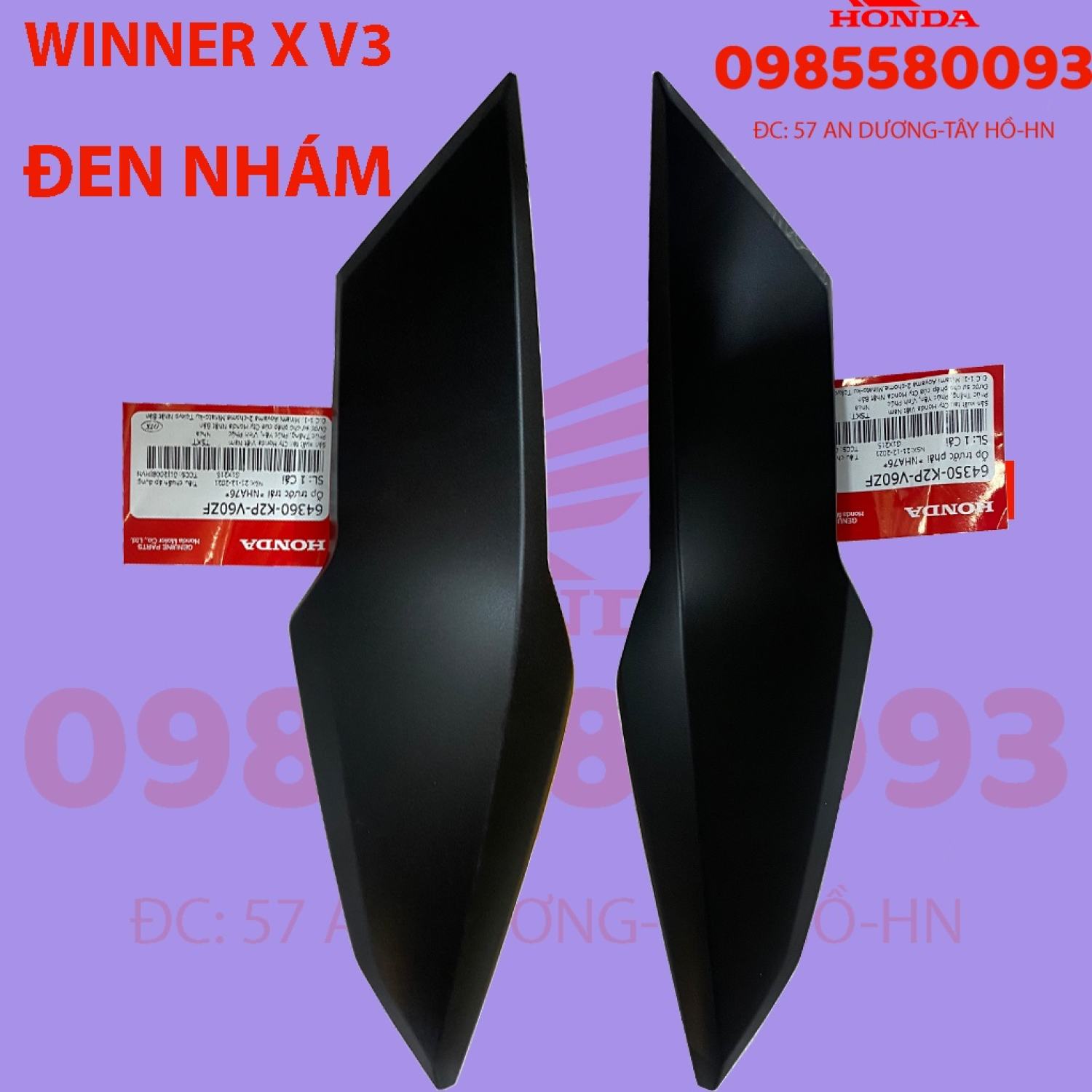 DÀN ÁO WINNER X V3 2022 MÀU ĐEN NHÁM ( CÓ BÁN LẺ )
