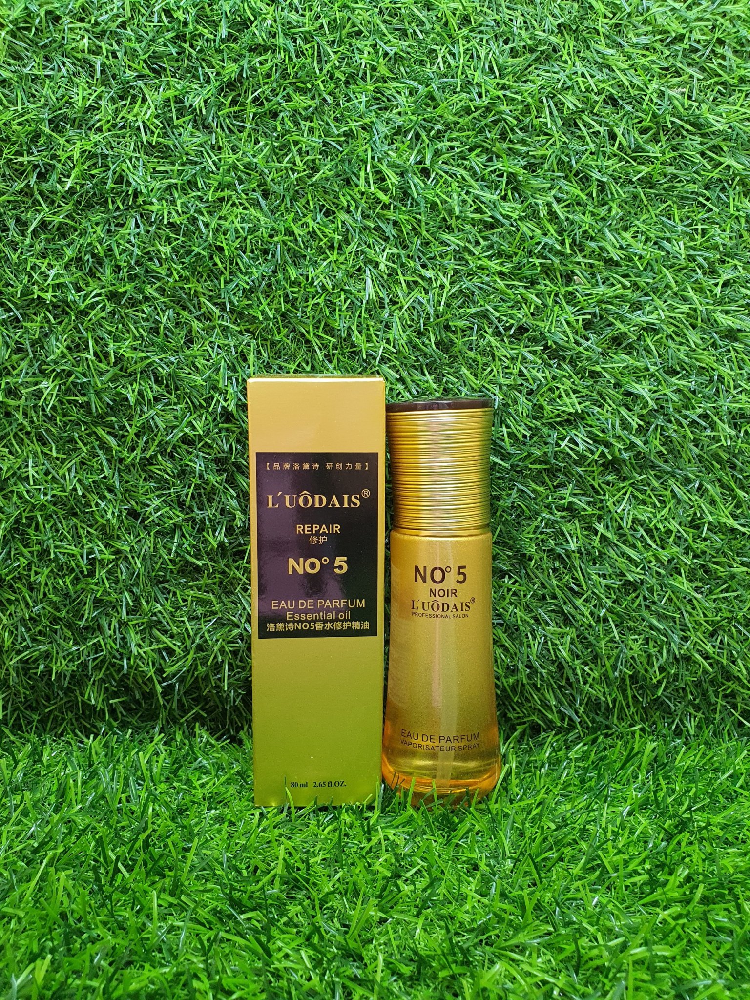 [HCM]Tinh dầu dưỡng tóc Luodais No5 80ml ( vàng )