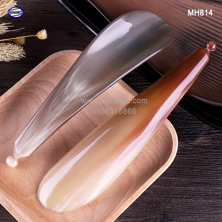 Dụng cụ cạo gió ấn huyệt chuyên dụng bằng sừng - MH814 - Hahanco