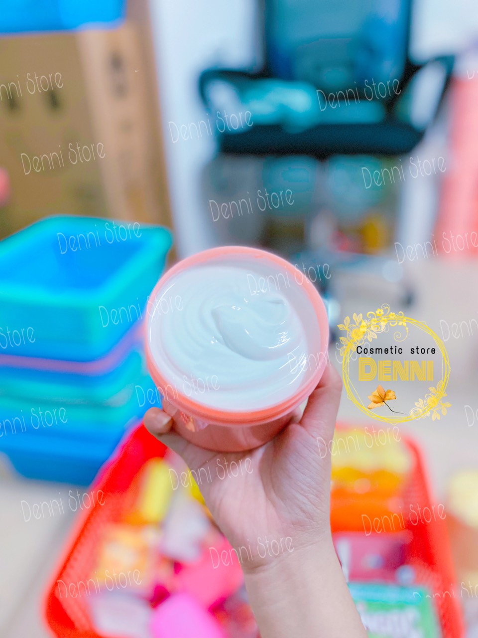 Lẻ bịch 1kg kem makeup body da trắng sáng