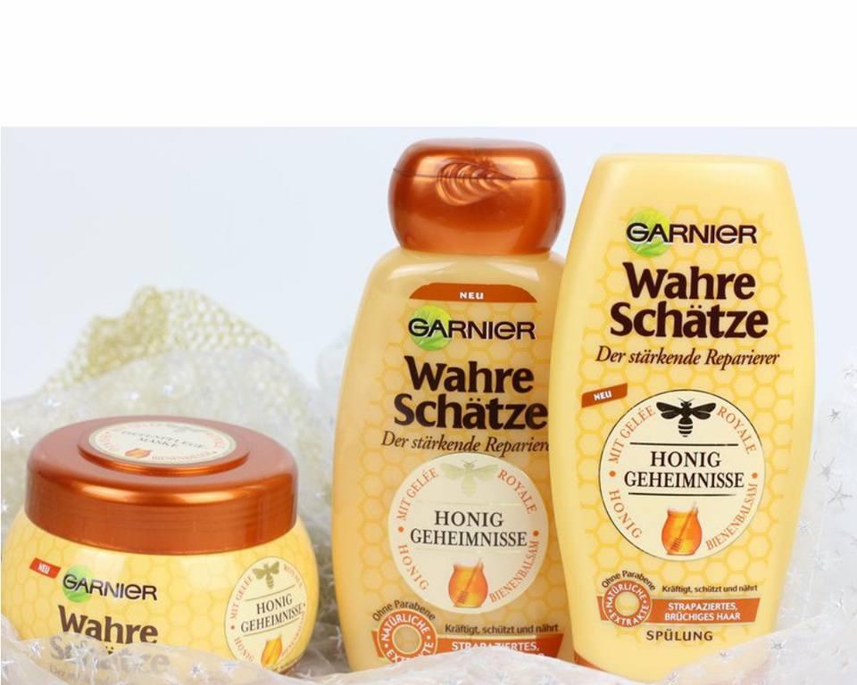 Kem ủ tóc Garnier Fructis Honig Schatze mật ong (300ml)