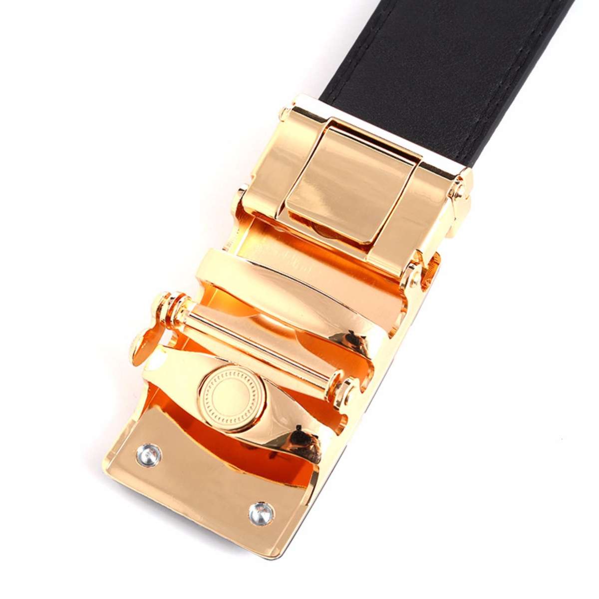 Thắt Lưng Dây Nịt Nam Da Bò Thật 2 Lớp(màu đen)Mã SP2Vv2