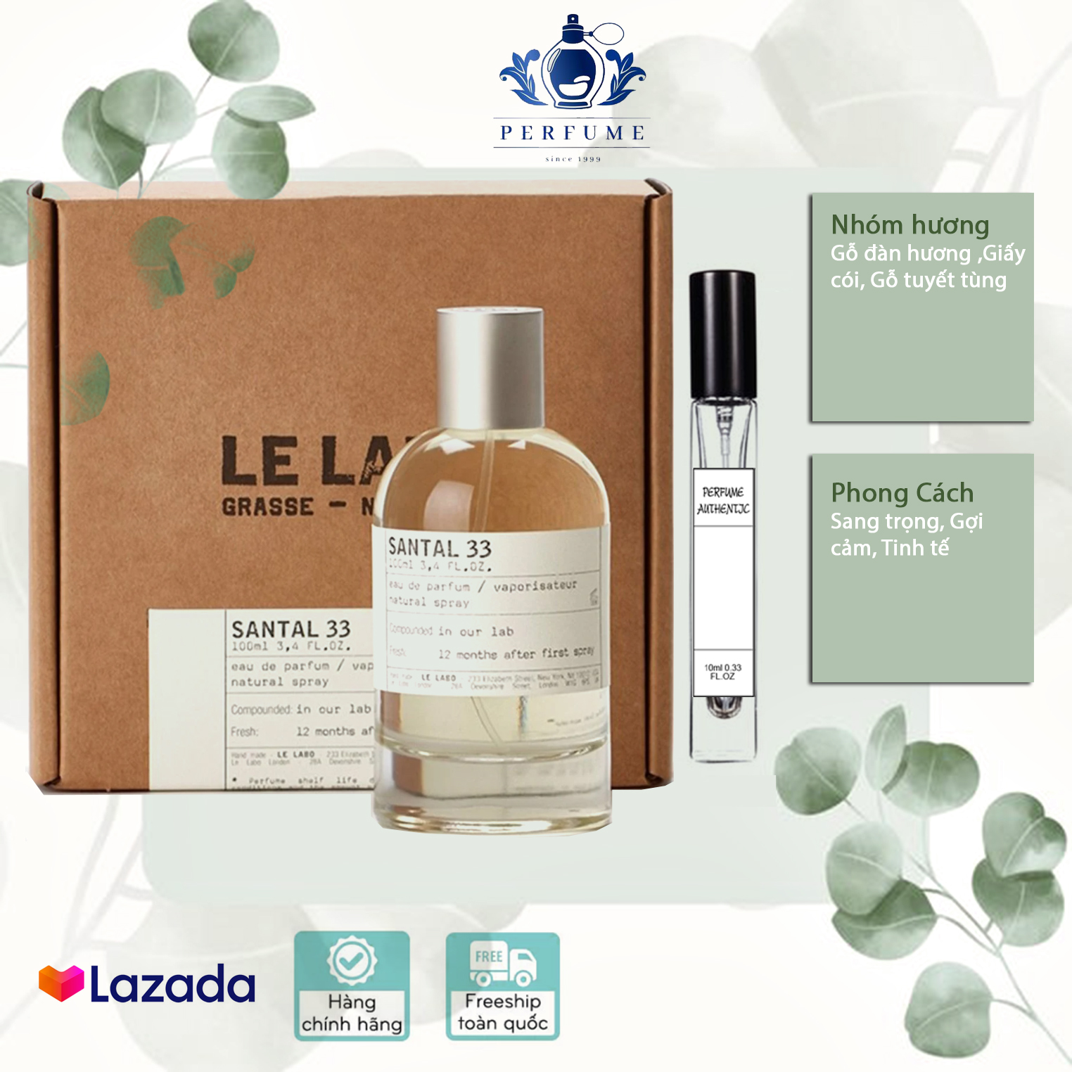 [chai chiết] Nước hoa nữ Libre Intense