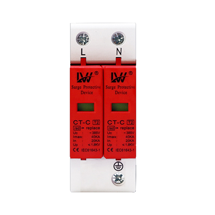 Chống sét lan chuyền AC 385V 2P 40KA LWR