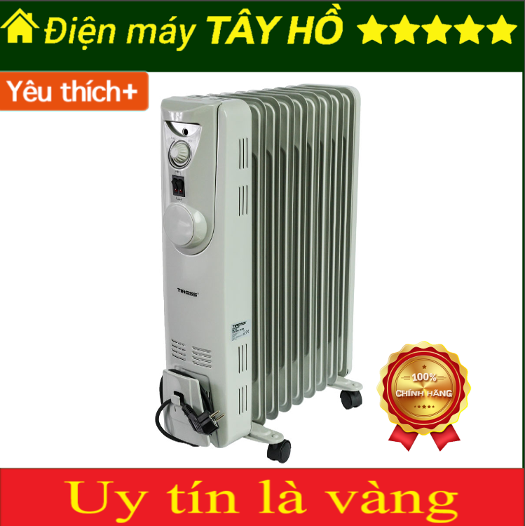Máy sưởi dầu tiross ts924 - loại 11 thanh -