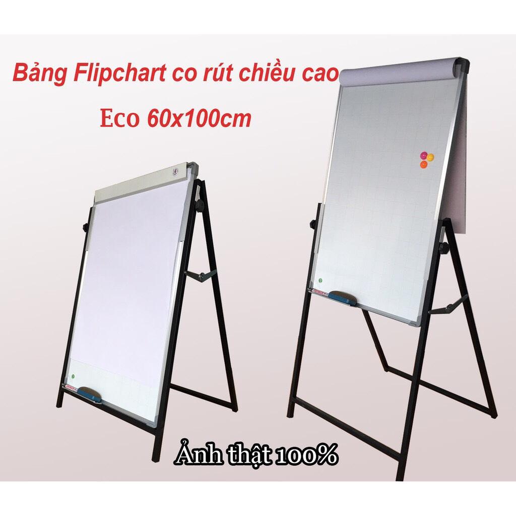 [Siêu giảm giá] Bảng Flipchart chân gấp Eco 60X100 cm ( Kèm quà tặng)