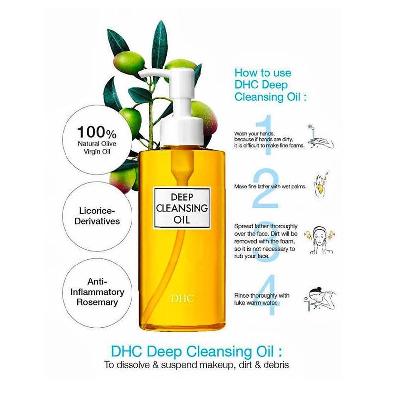 Dầu Tẩy Trang DHC Deep Cleansing Oil Olive 70ml