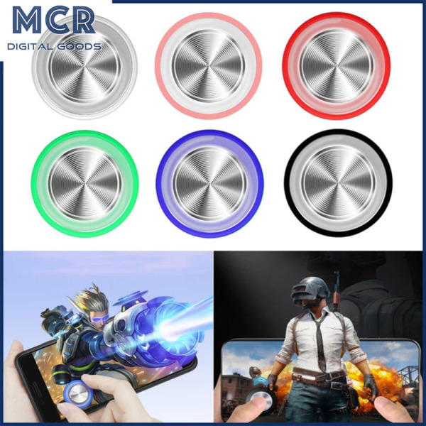 MCR Q8 Mobile Game Handle Joystick Metal Round Button Controller Sucker Handle For Eat Chicken Mobile Phone Touch Screen Rocker