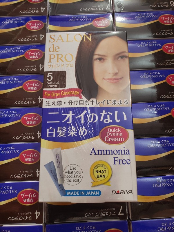 ( Nữ ) Thuốc Nhuộm Tóc Salon De Pro Nhật Bản Số 5 cao cấp