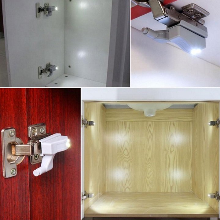 ĐÈN LED MINI GẮN BẢN LỀ CỬA TỦ tự động sáng khi mở và tắt khi đóng, chọn phân loại- 381.963