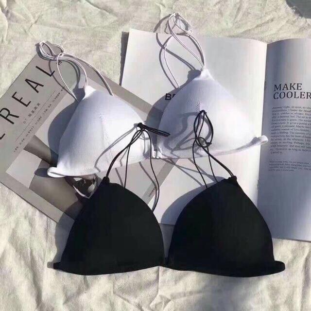 Áo Bra Cotton 2 Dây Mảnh MS 2099