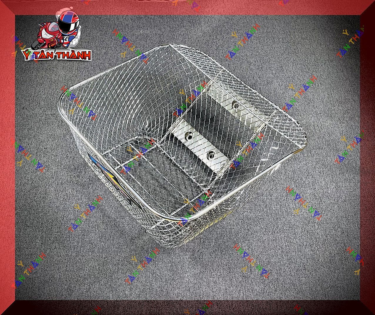 Rổ lưới thái Wave nhỏ H2C Trắng Xi MS44