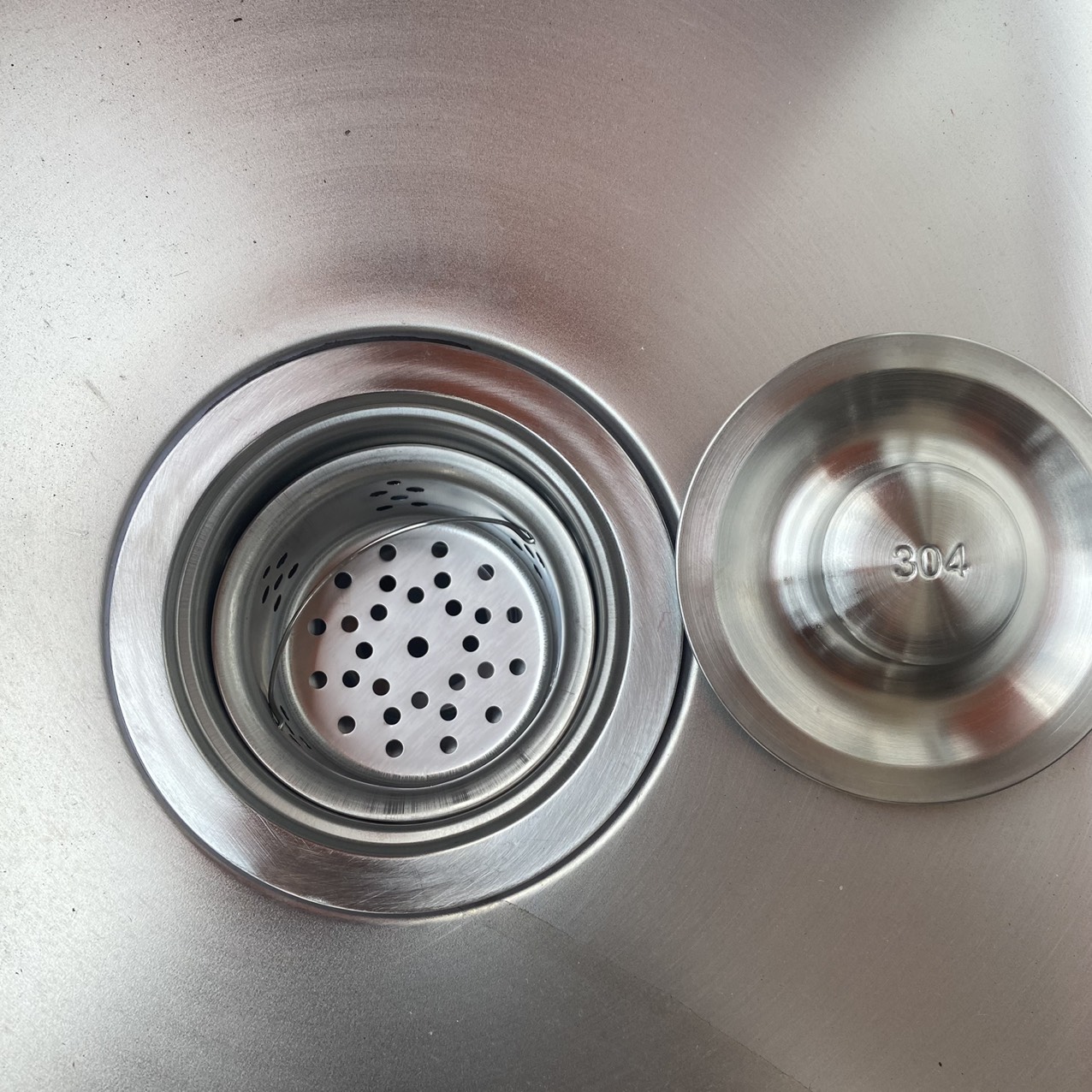 BỘ XẢ CHẬU RỬA CHÉN BÁT INOX 304 phi 110