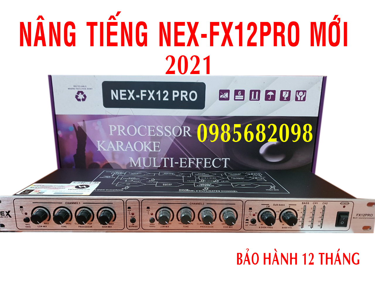 Nâng tiếng NEX FX12 PRO-tặng dây