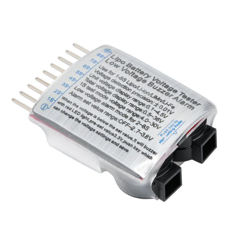 Báo pin lipo 1-8S