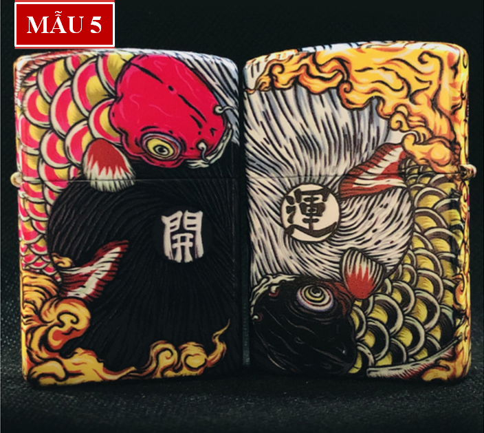 Bật Lửa Zippo Họa Tiết Cao Cấp