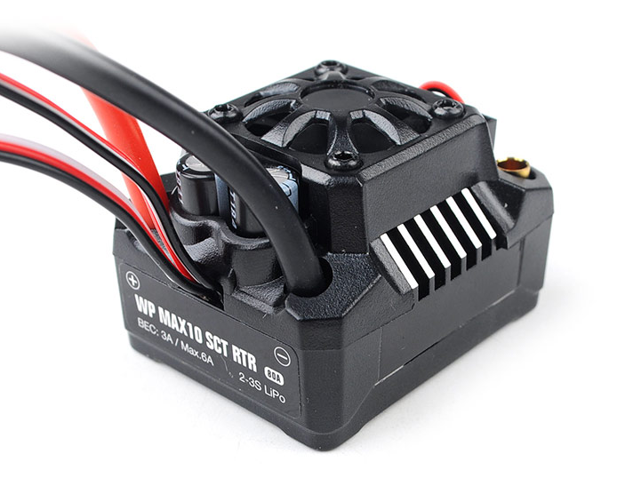 điều tốc ESC Brushless 80A WP MAX10 SCT RTR hobbywing