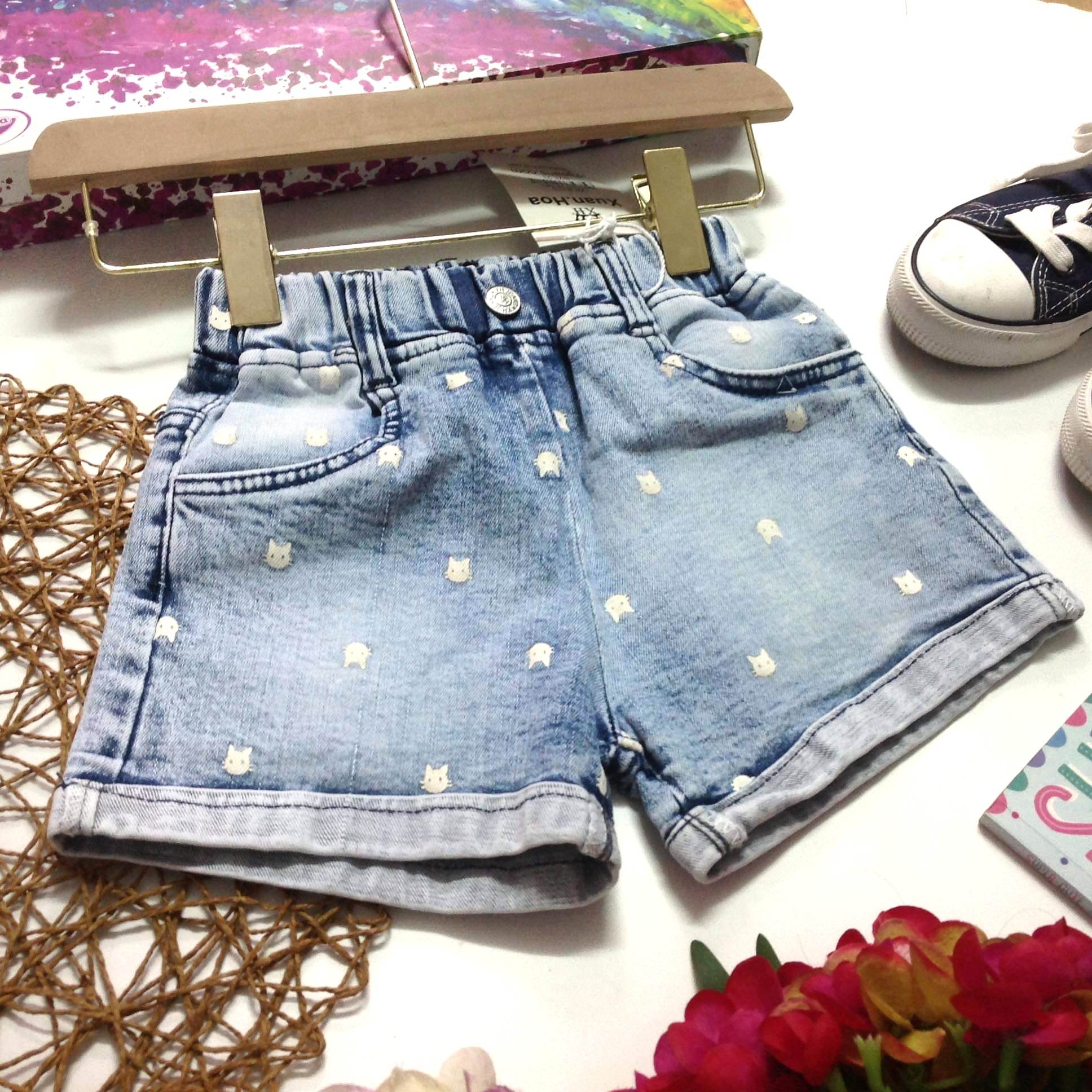 QUẦN SỌT JEAN BÉ GÁI CO DÃN SIZE 20-36KG