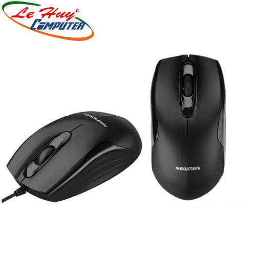Chuột máy tính NEWMEN M266 USB Màu Đen