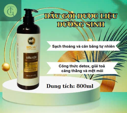Dầu gội dược liệu dưỡng sinh ADEPTI 800ml