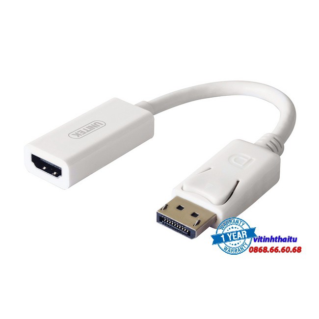 Cáp displayport - HDMI (L) Unitek (Y - 6332)
