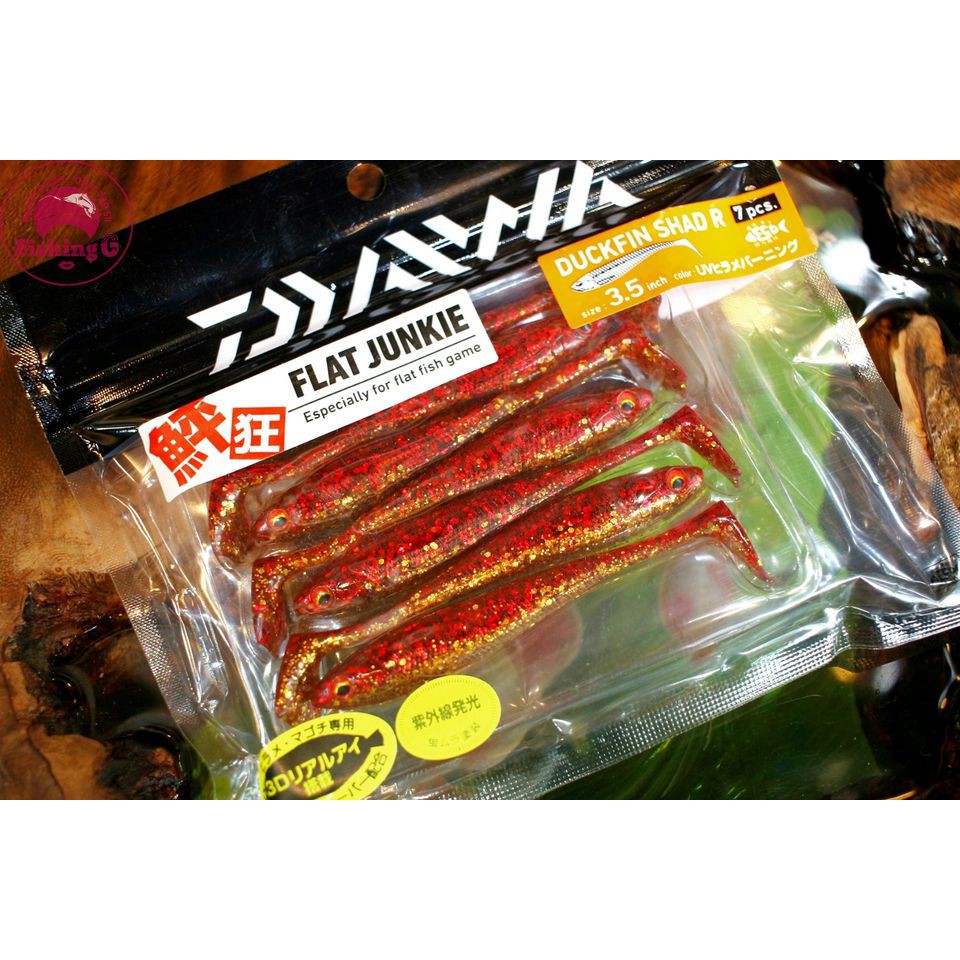Mồi mềm Daiwa Duck, mồi mềm nhạy cá