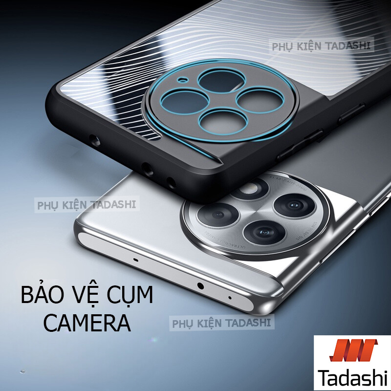 Ốp Lưng Oneplus ACE 2/ Oneplus ACE 5/ ACE 5 Pro/ ACE 6, Oneplus 11R, Oneplus ACE 2 Pro, Oneplus ACE 2V/ Oneplus 15/ 13 Viền Dẻo TPU Đen Chống Sốc, Lưng CỨNG Mờ Chống Vân Tay, Có Gờ Bảo vệ camera