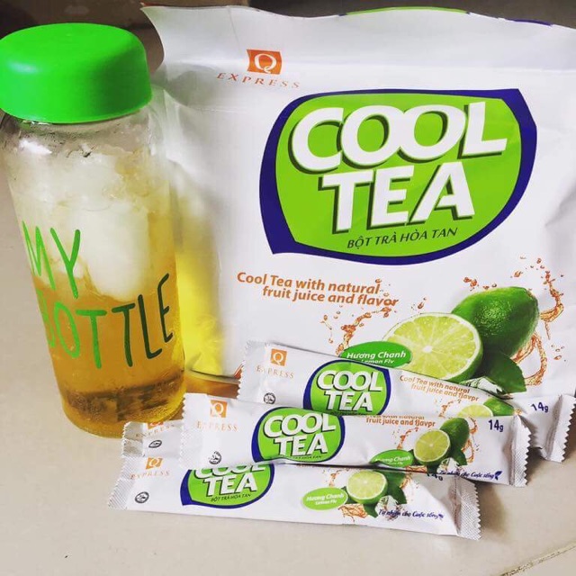 [Freeship 15k cho đơn từ 99k] Trà Chanh Cool Tea Trần Quang bịch 336g (24 gói dài * 14g)