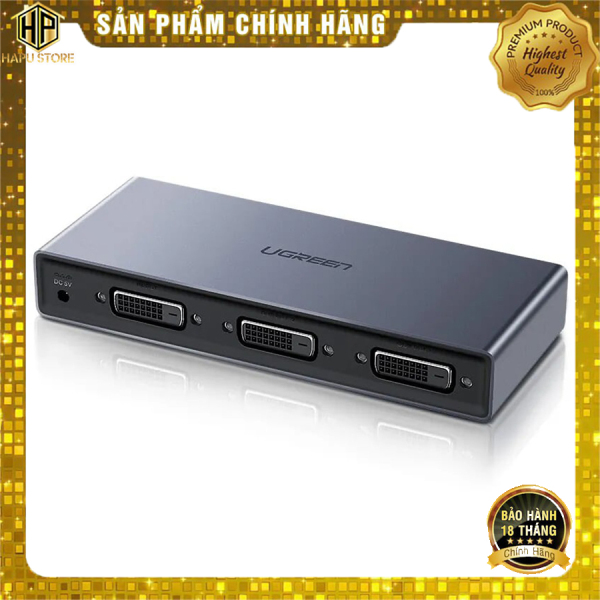 Bảng giá Bộ chia DVI 1 ra 2 Ugreen 50746 chuẩn DVI-D độ phân giải 1080P cao cấp - Hapustore Phong Vũ
