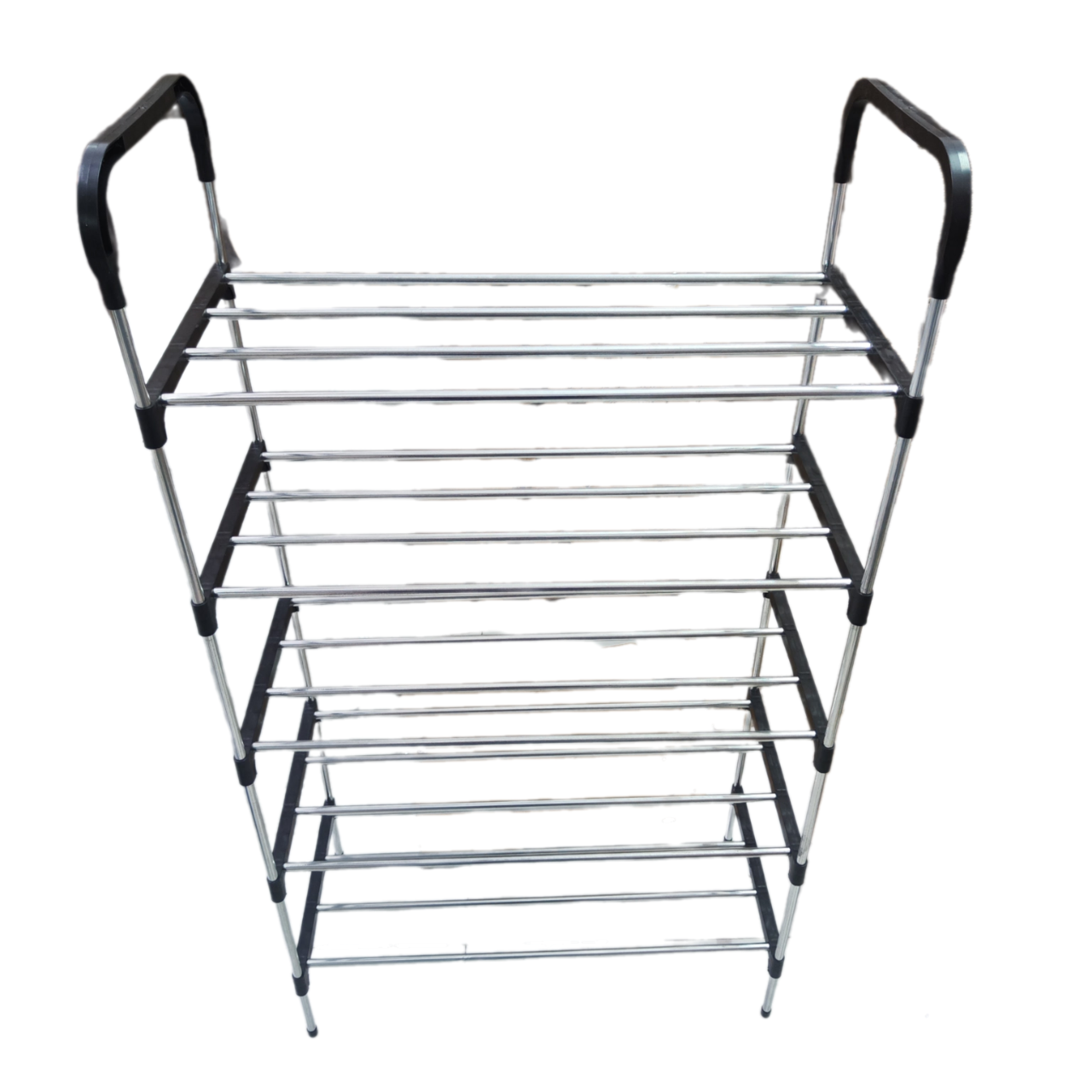 Kệ Dép 5 Tầng Khung Inox