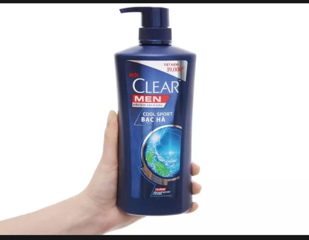 [HCM]dầu gội clear men 650ml