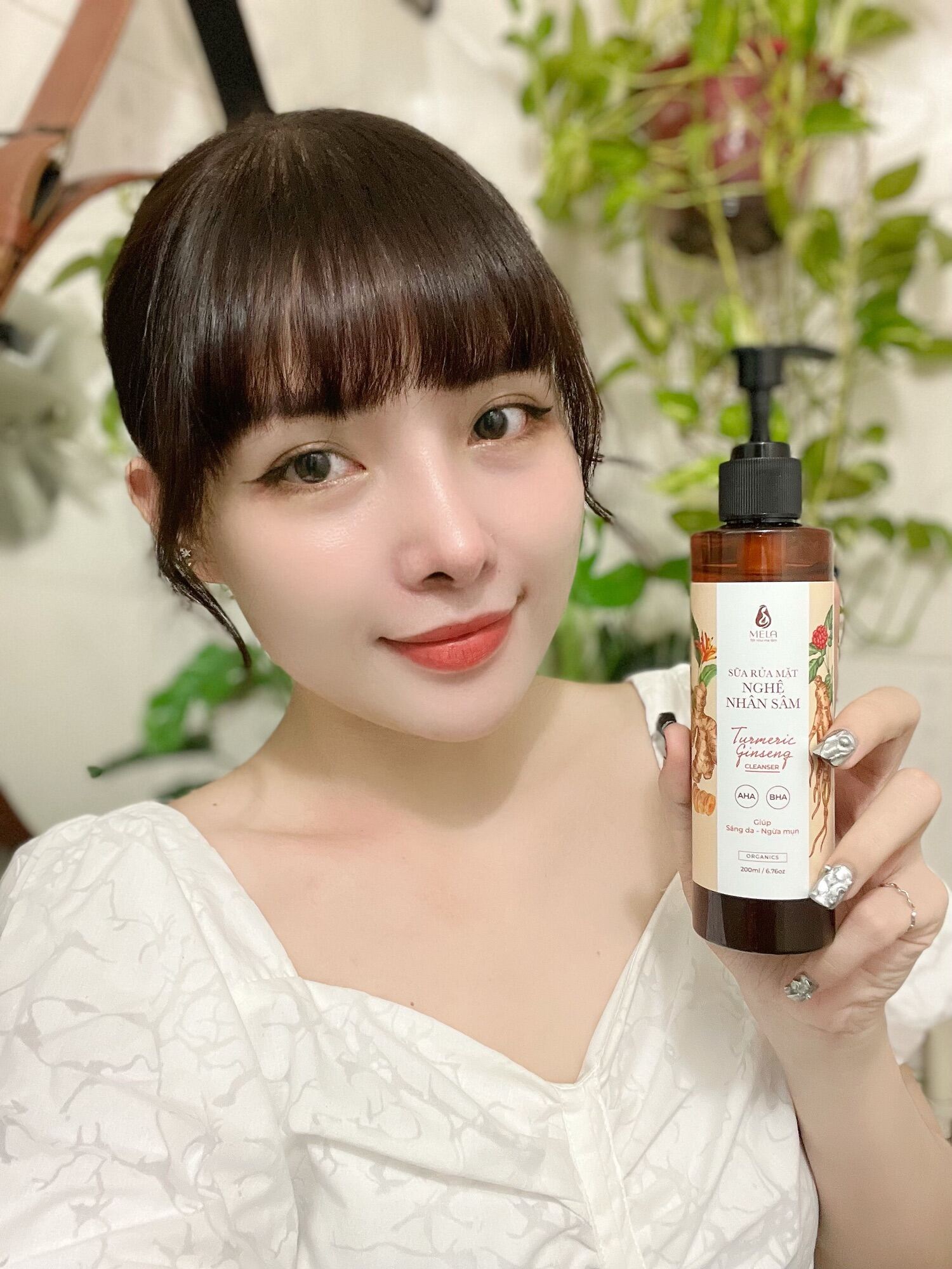 Sữa Rửa Mặt Nghệ Nhân Sâm Mela - Mẫu mới