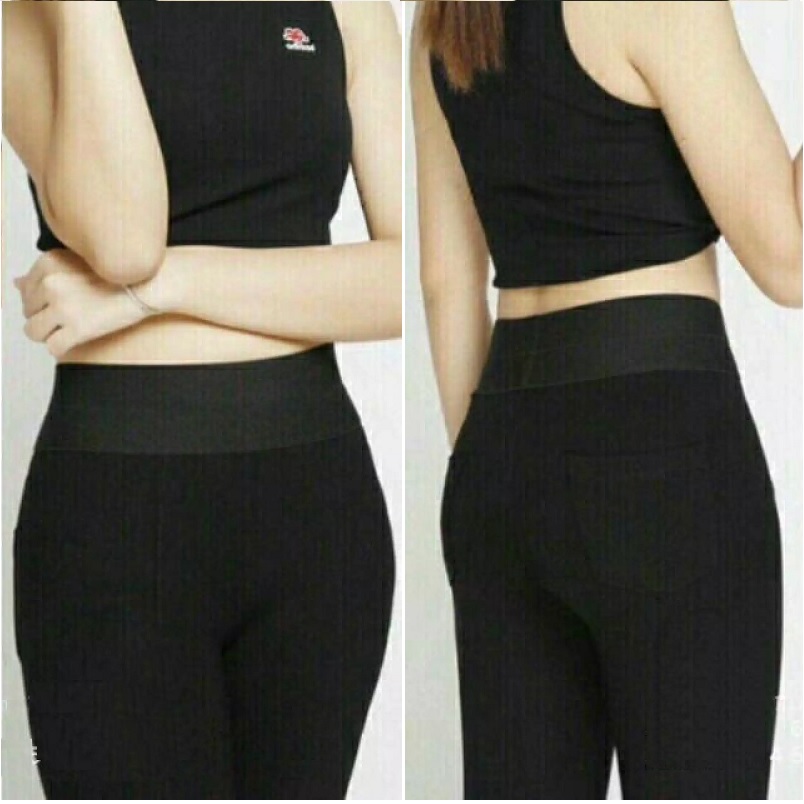 Quần tregging cạp cao vải dày đẹp, quần legging nữ lưng cao