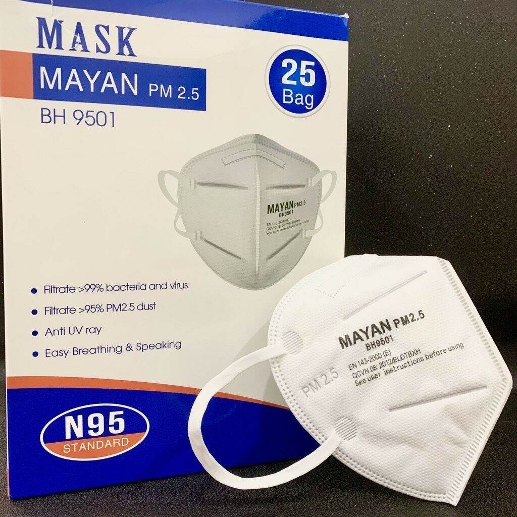 Khẩu trang N95 MAYAN 5 Lớp (10 cái)