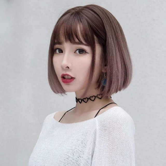 Tóc giả nguyên đầu vic cúp omber