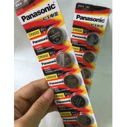 Genuine premium 5 PCs 3v Panasonic button cell Blister Set with 1 PCs