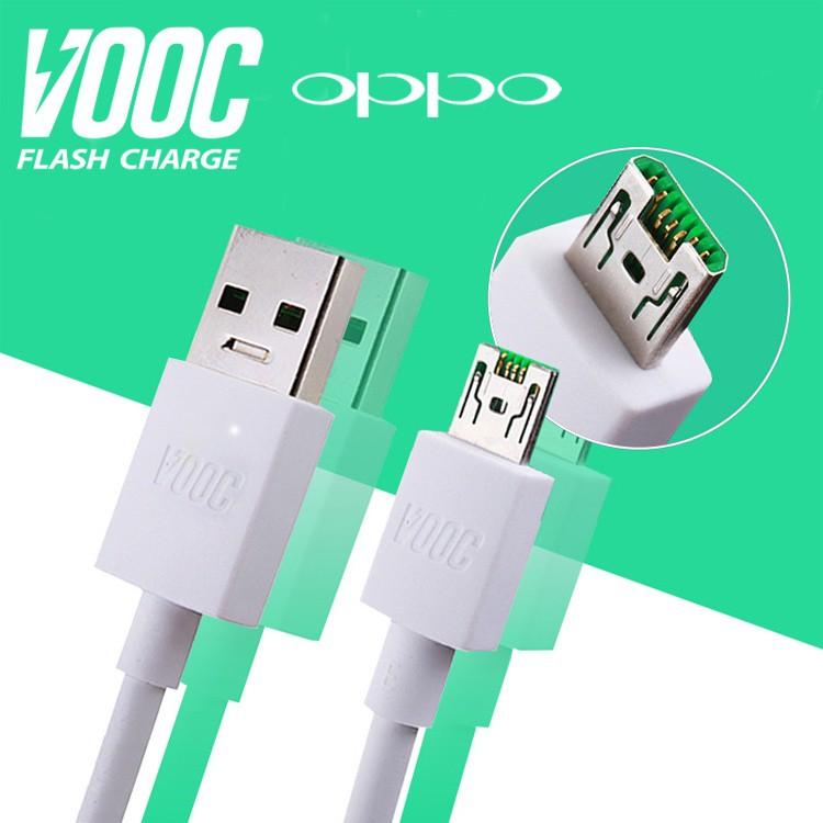 Cáp Sạc Nhanh VOOC Micro USB Cho Oppo F11, Sạc Oppo F11