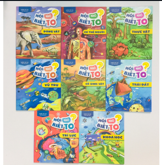 Sách - hỏi nhỏ biết to – trọn bộ 8 cuốn - mhbooks